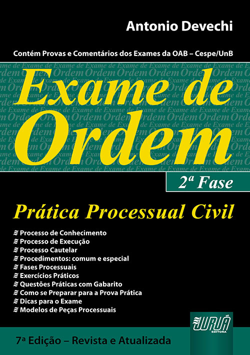 Exame de Ordem - Prática Processual Civil