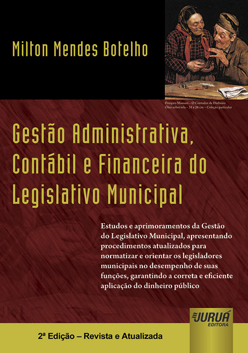 Gestão Administrativa, Contábil e Financeira do Legislativo Municipal