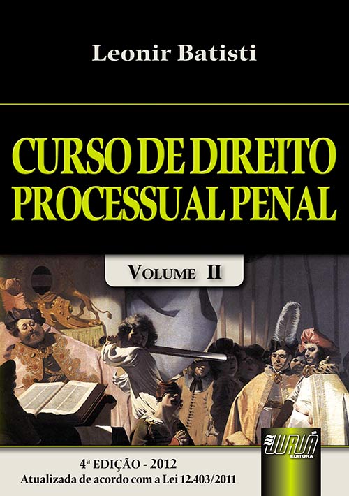 Curso de Direito Processual Penal - Volume II