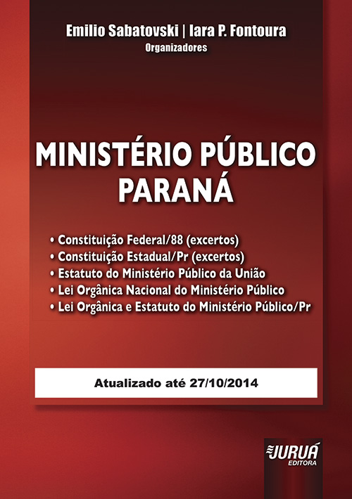 Ministério Público - Paraná - Atualizado até 27/10/2014